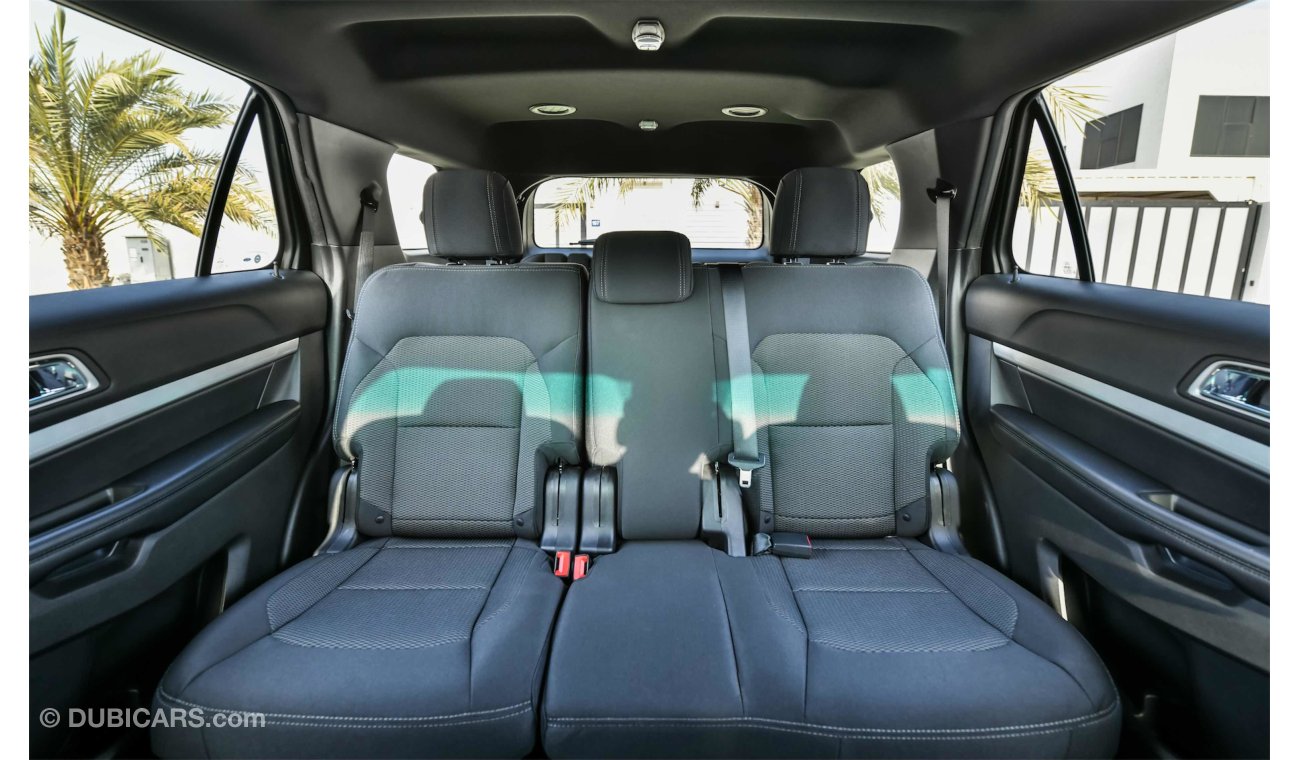 فورد إكسبلورر XLT - 12,000kms Only - With Warranty - Grab this fantastic SUV for AED 2,037 PM - 0% DP