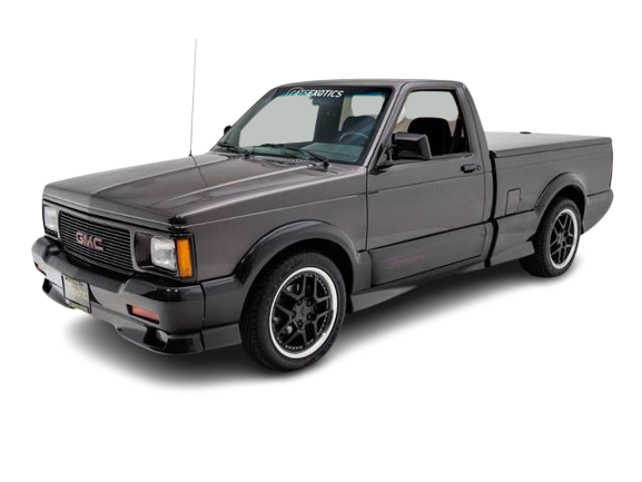 GMC Syclone cover - Front Left Angled