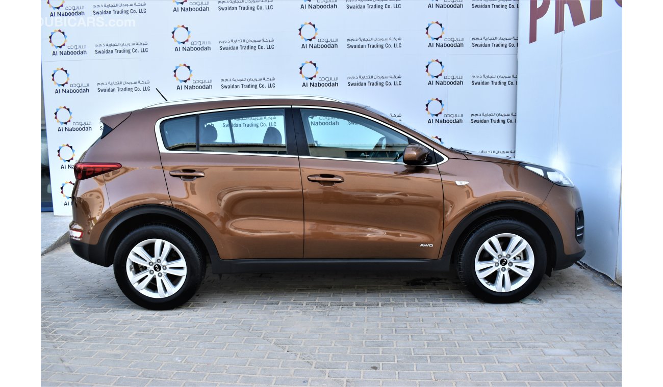 Kia Sportage 2.4L GDI 2017 GCC SPECS WITH DEALER WARRANTY STARTING FROM 49,900 DHS