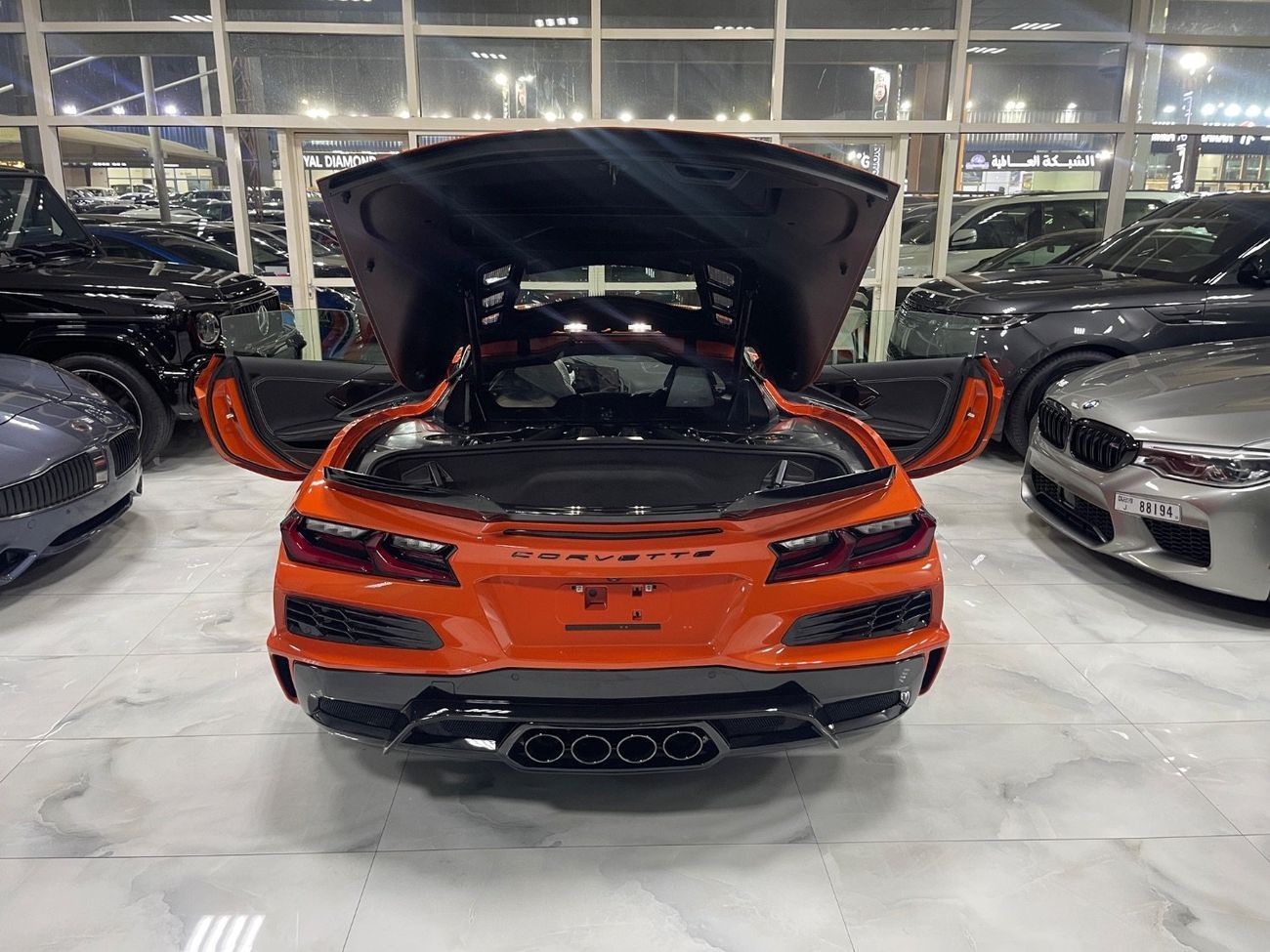 شيفروليه كورفت C8 Zo6 zl2 package