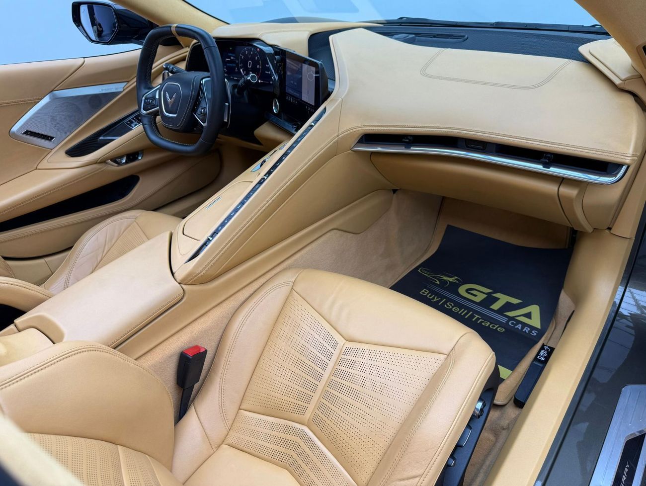 شيفروليه كورفت 3LT 6.2L (490 HP) Coupe 2020 Chevrolet Corvette 3LT, Warranty, Full Chevrolet Service History, Fully