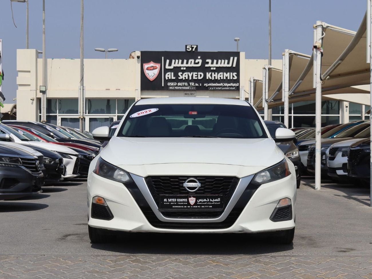 Nissan Altima S 2.5L Nissan Altima - 2022 - GCC - Accident-Free - 2.5L - Excellent Condition Inside and Out