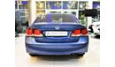 Honda Civic AMAZING Honda Civic 1.8 i-VTEC 2010 Model Blue Color GCC Specs
