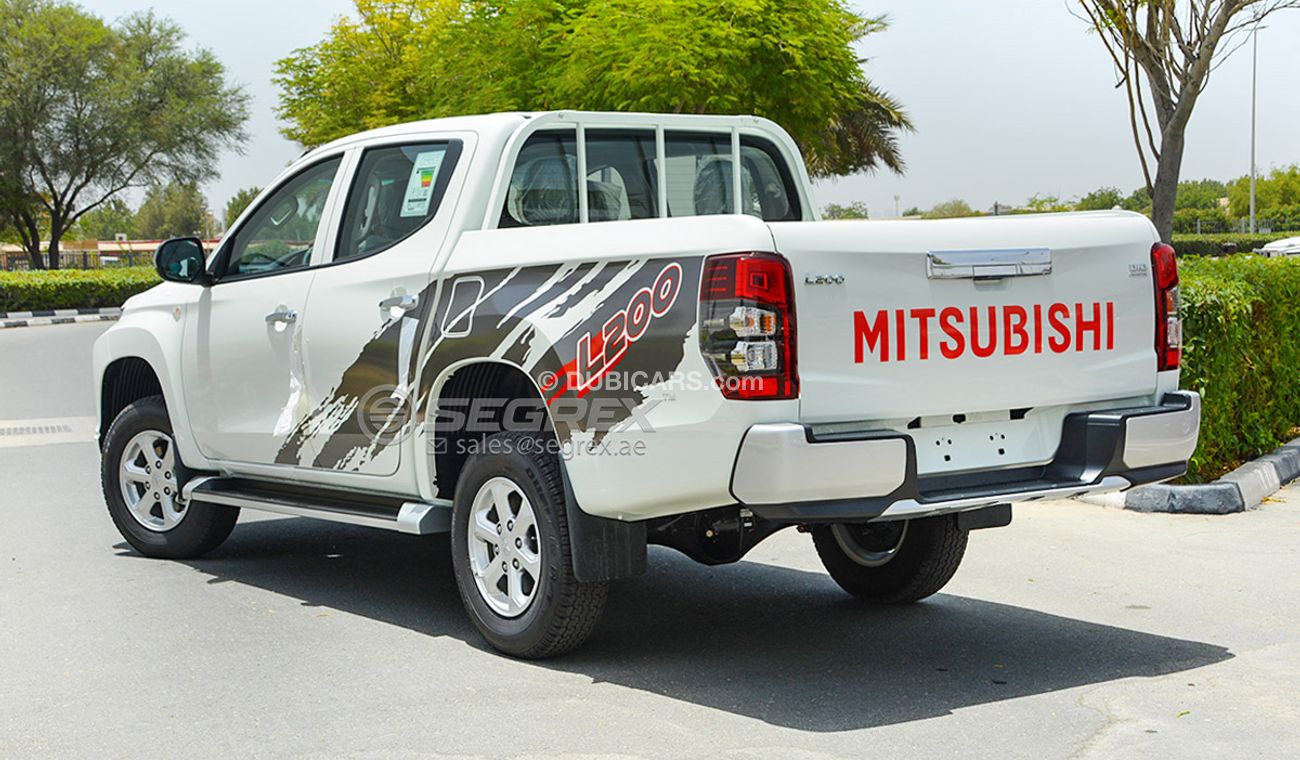 Mitsubishi L200 DC, 2.4L TDSL 4WD & PETROL GLX 2.4L 4WD CHROME PACKAGE M/T