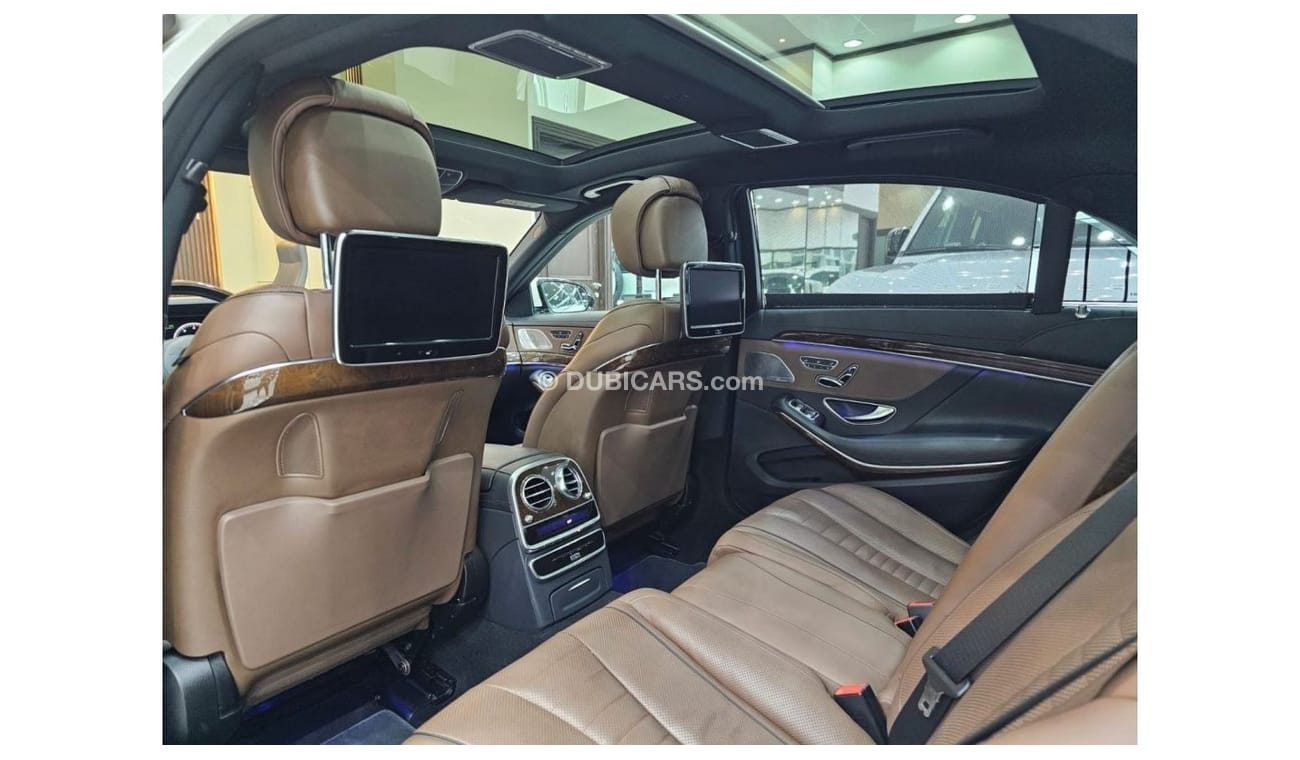 مرسيدس بنز S 400 MERCEDES S400 AMG GCC 2016 FULLY LOADED SINGLE OWNER WITH FULL AGENCY SERVICE IN VERY MINT CONDITION