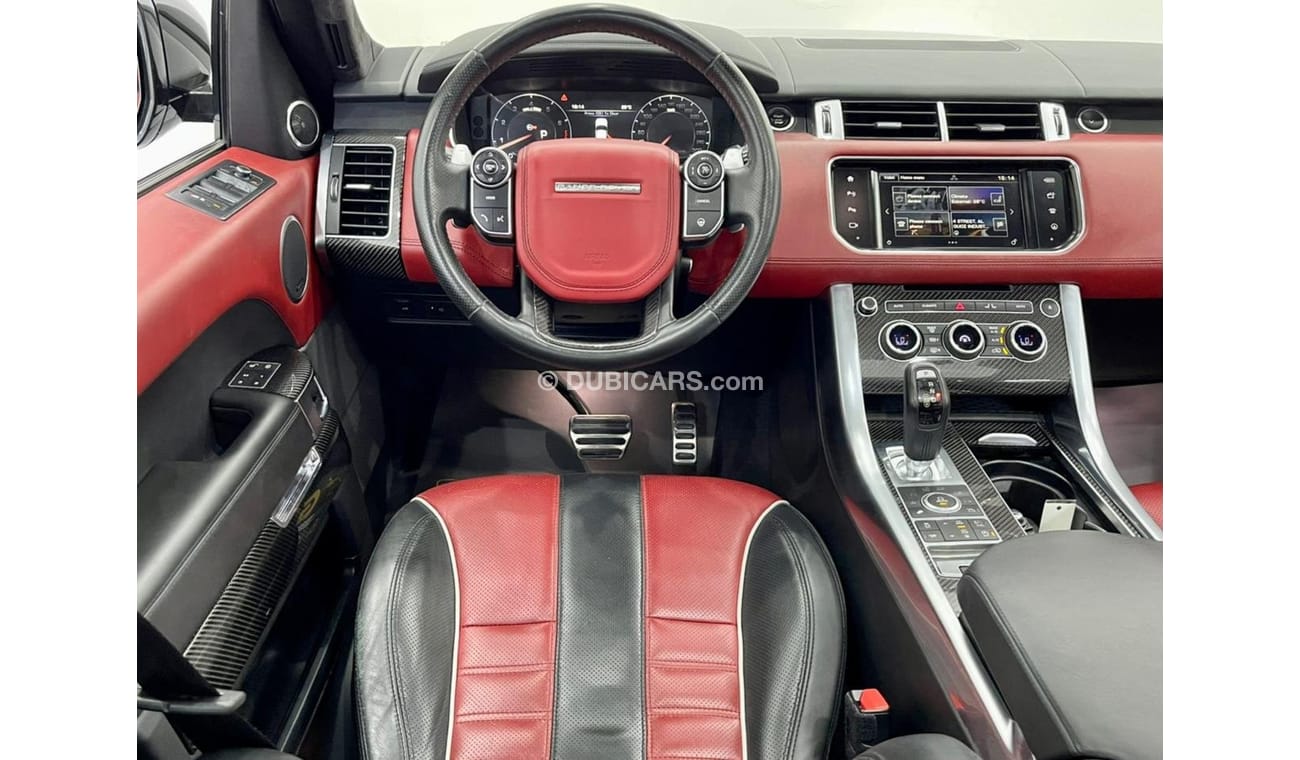 Land Rover Range Rover Sport 2016 Range Rover SVR, Full Range Rover Service History, Warranty, GCC