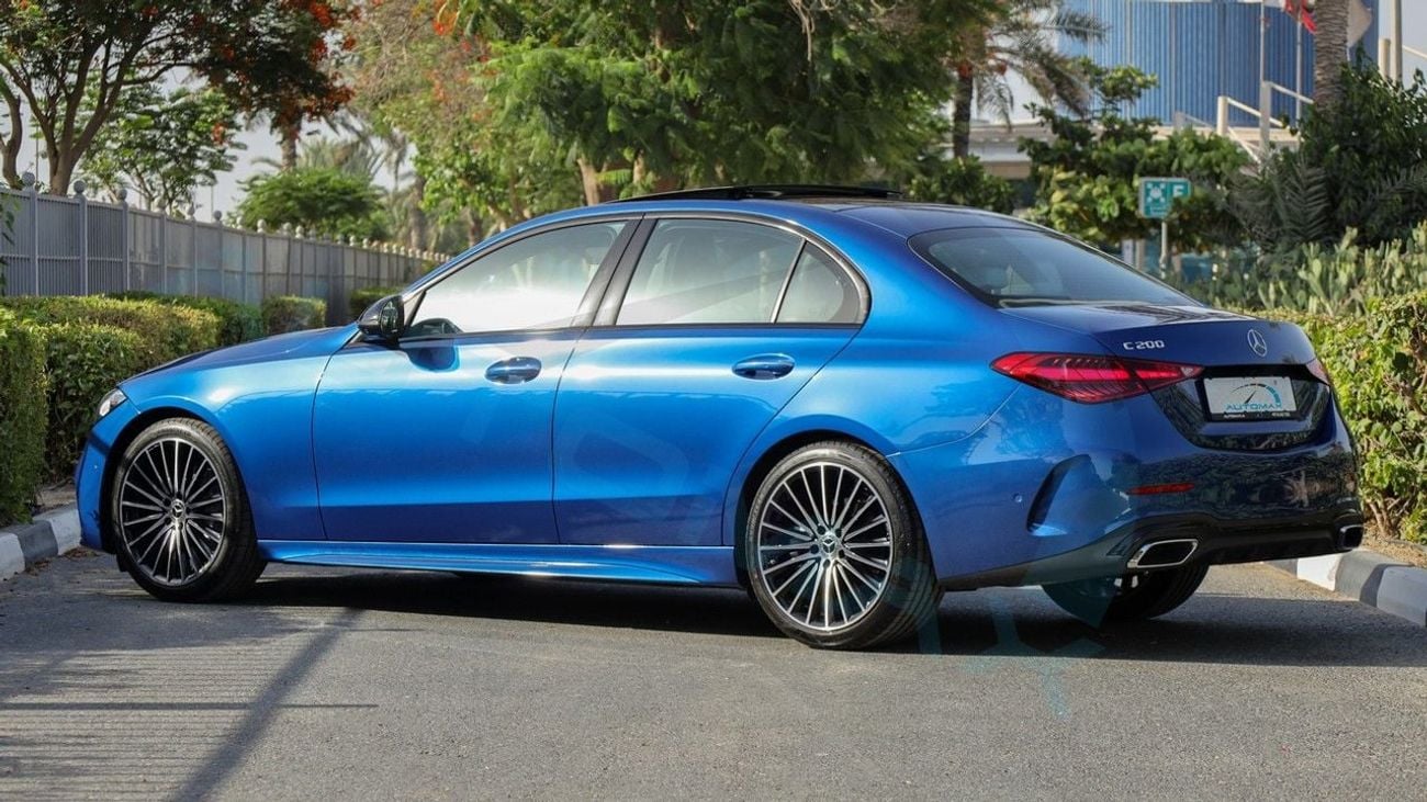 Mercedes Benz C200 AMG Premium EQ Boost 1.5L RWD GCC 0Km With 2 Years Unlimited Mileage Warranty @Official Dealer