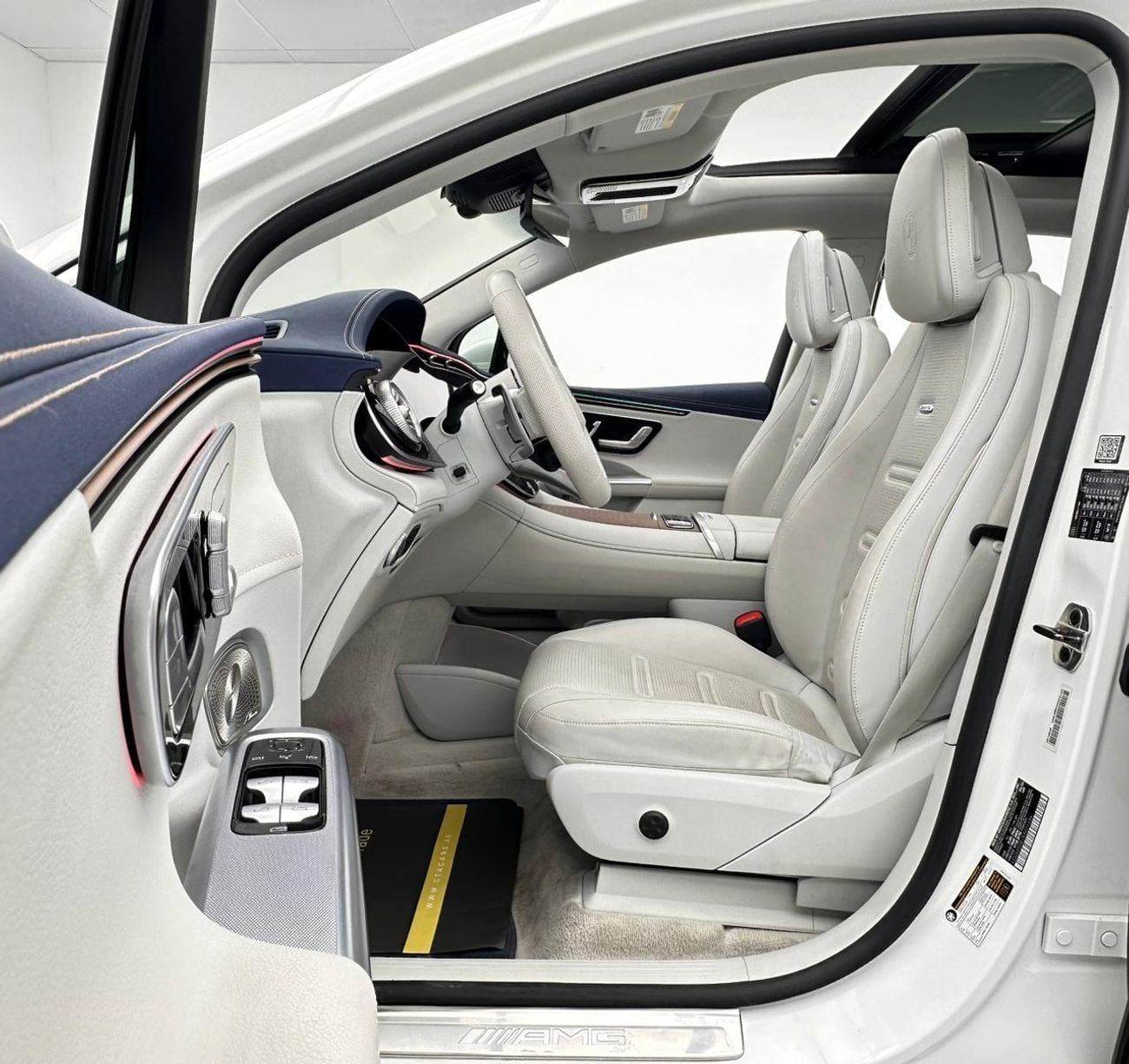 Mercedes Benz EQE 53 AMG SUV 2024 Mercedes-Benz EQE 53 AMG 4MATIC, Only One In UAE, 1 Year Warranty Unlimited Km