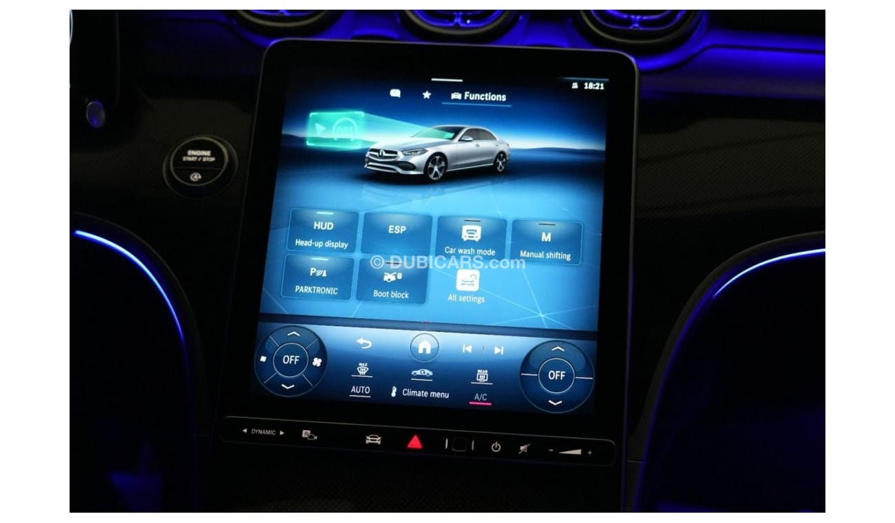 مرسيدس بنز C 200 Mercedes-Benz C 200 Premium | 2024 GCC 0km | 5 Years Agency Warranty