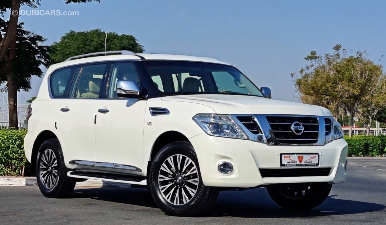 Nissan Patrol LE V8 - SUNROOF - LEATHER INTERIOR - REAR CAMERA- BANK FINANCE AVAILABLE