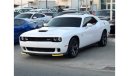 Dodge Challenger SXT make/ Dodge Challenger  model / 2018 Full option with sunroof +radar color / white  engine size