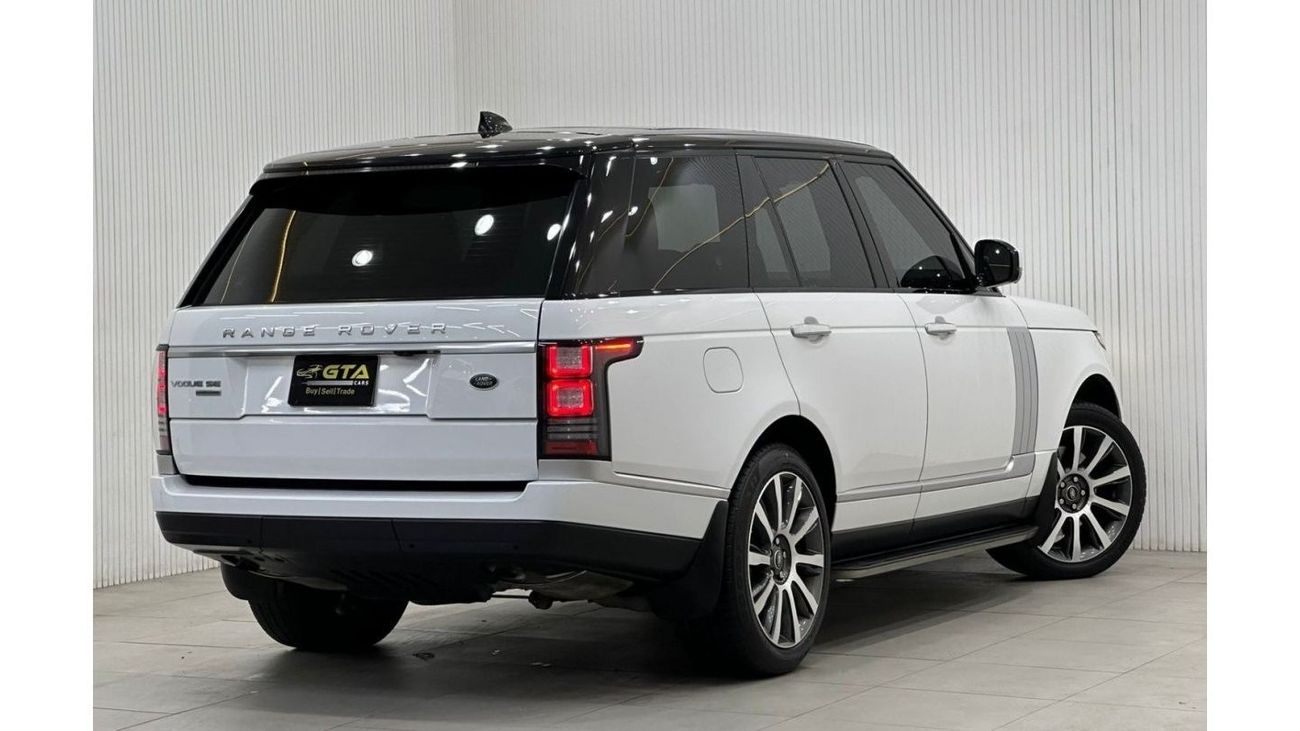 Land Rover Range Rover 2017 Range Rover Vogue SE Supercharged V8, Warranty, Full Service History, Full Options, GCC