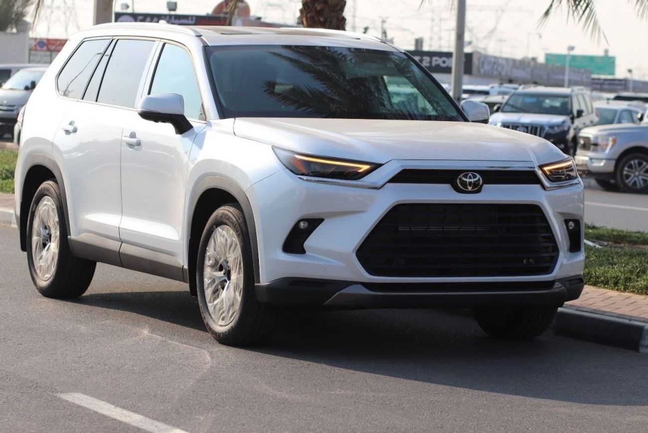 Toyota Grand Highlander 2.4 LIMITED HYBRID, LEATHER SEAT, SEAT HEAYING, MIRROE HEATING, BLIND SPOT, MODEL 2024 FOR EXPORT