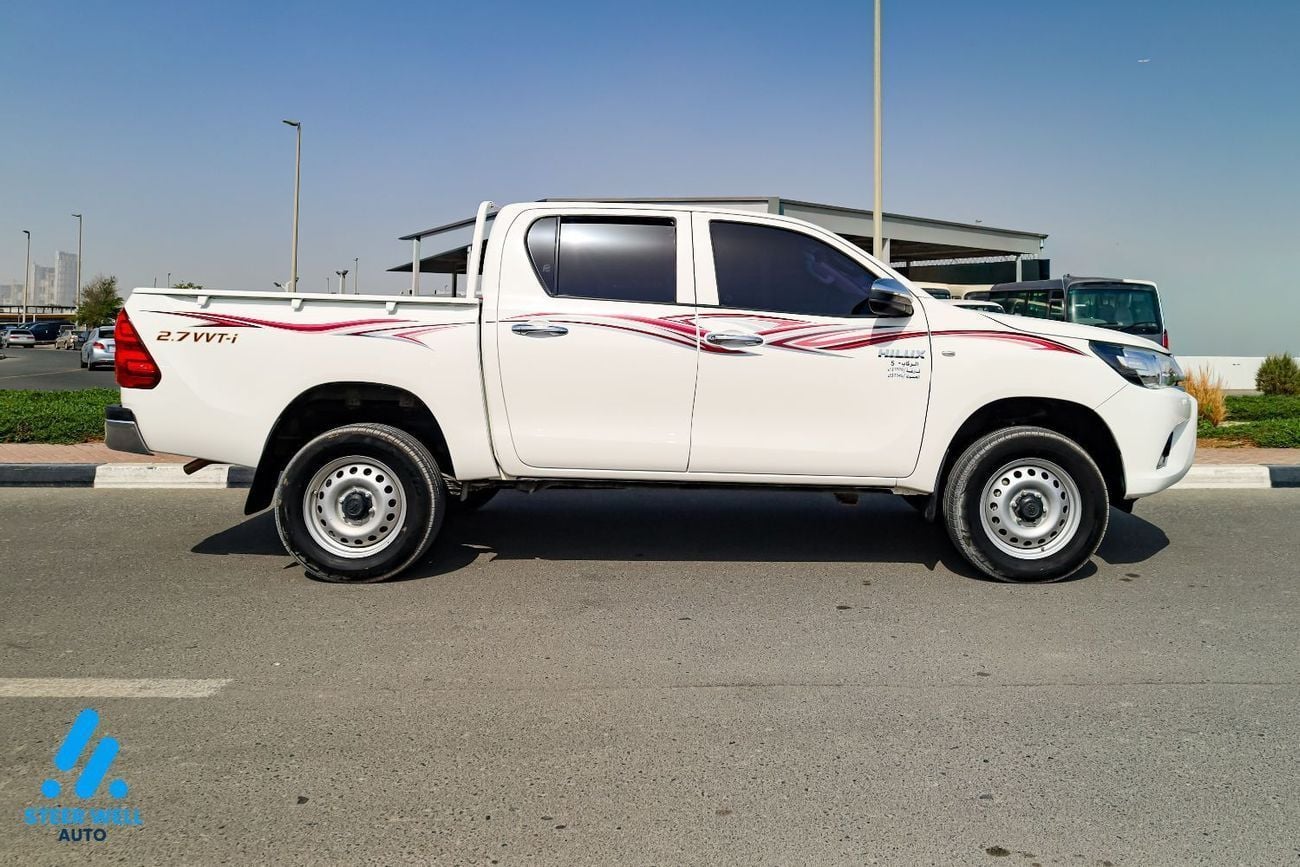 تويوتا هيلوكس GL 2022 GL 2.7L DC | 4WD | 2.7L Petrol | Automatic | GCC Specs | Best Price