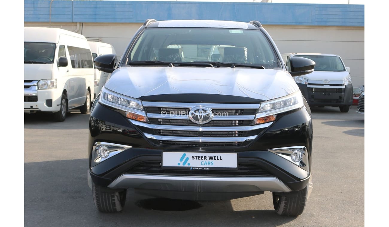 تويوتا راش 2023 | G - 1.5 L AT VVTI - 17" RIMS PETROL FABRIC SEATS, FRONT AND REAR A/C - EXPORT ONLY