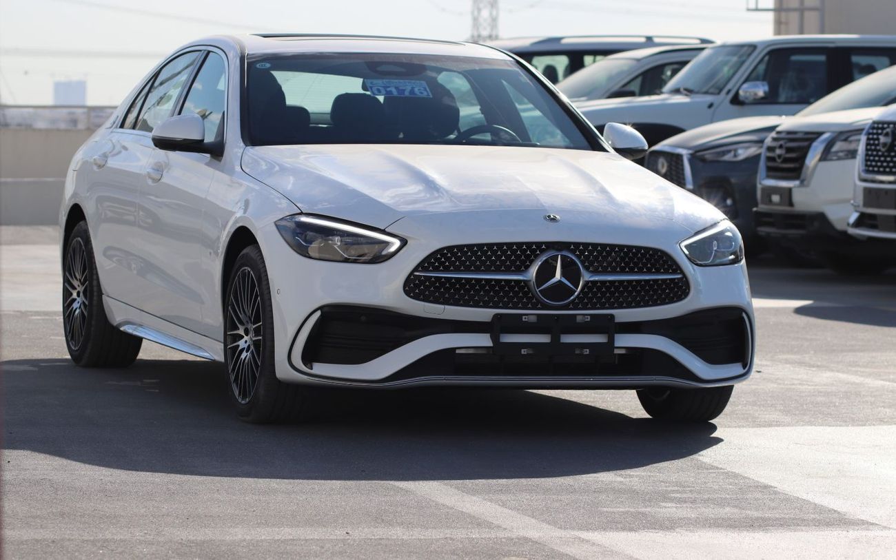 مرسيدس بنز C 200 1.5, Leather Seat, Sunroof, Alloy Wheels, Model 2025