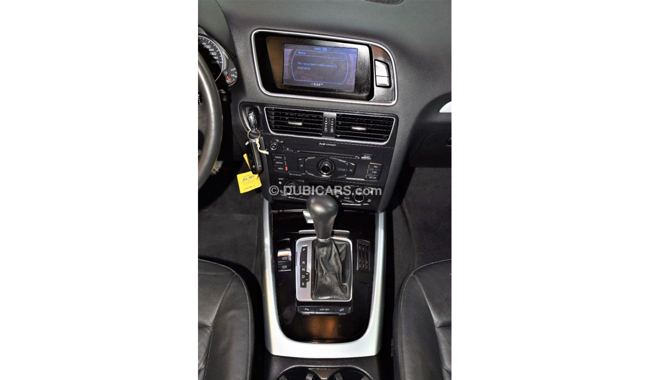 Audi Q5 VERY LOW MILEAGE! ONLY 80,000KM! Audi Q5 2.0T 2009 Model!! in Black Color! GCC Specs
