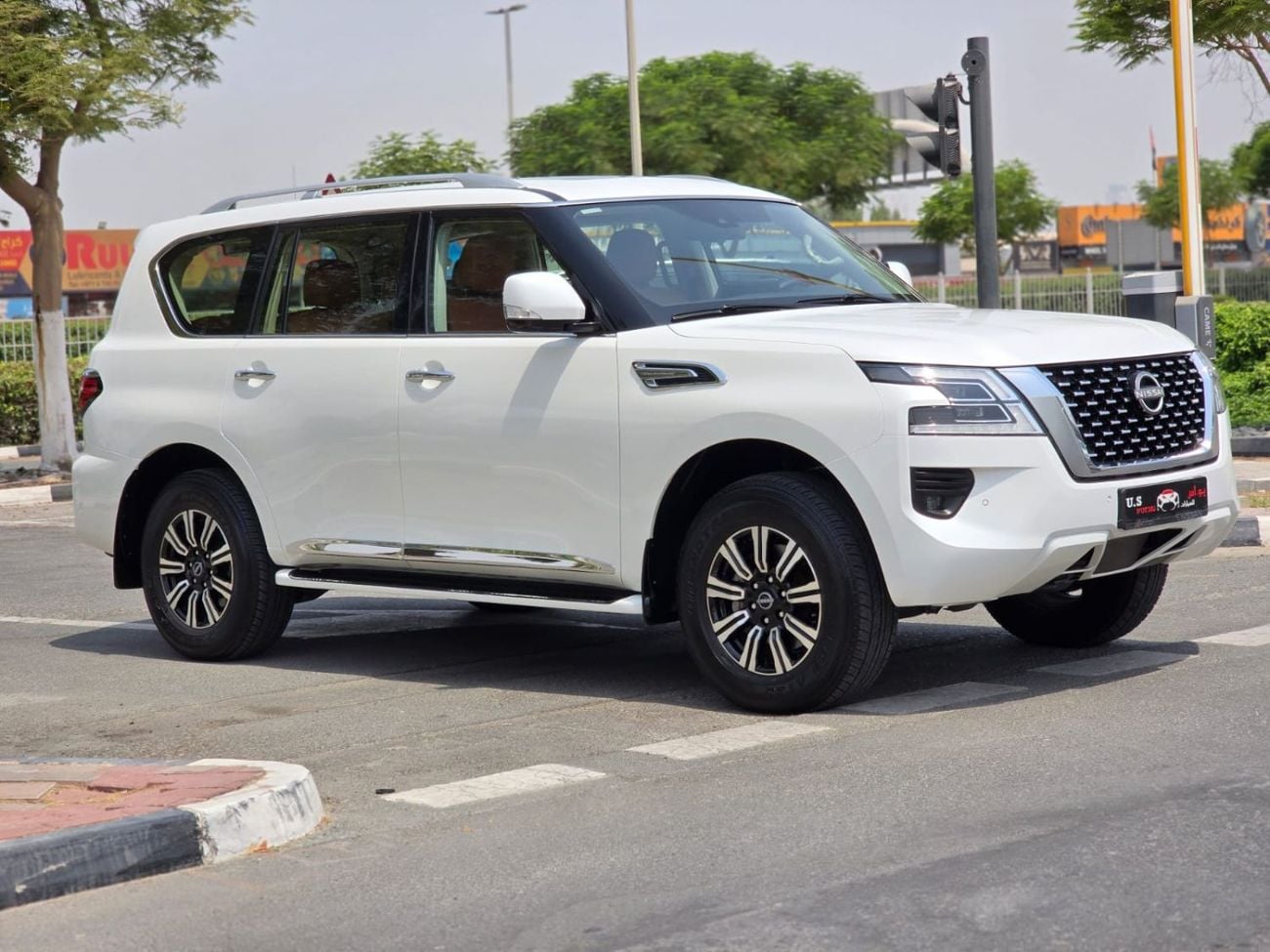 Nissan Patrol SE TITANIUM 2022 GCC LOW MILEAGE FULL SERVICE HISTORY SINGLE OWNER WITH AGENCY WARRANTY IN MINT CONDITION