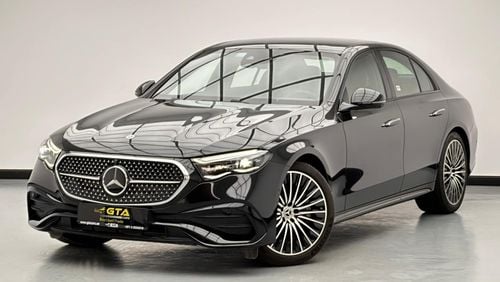 Mercedes-Benz E300 2025 Mercedes-Benz E300, 5 Year Mercedes Warranty + Service Contract, GCC