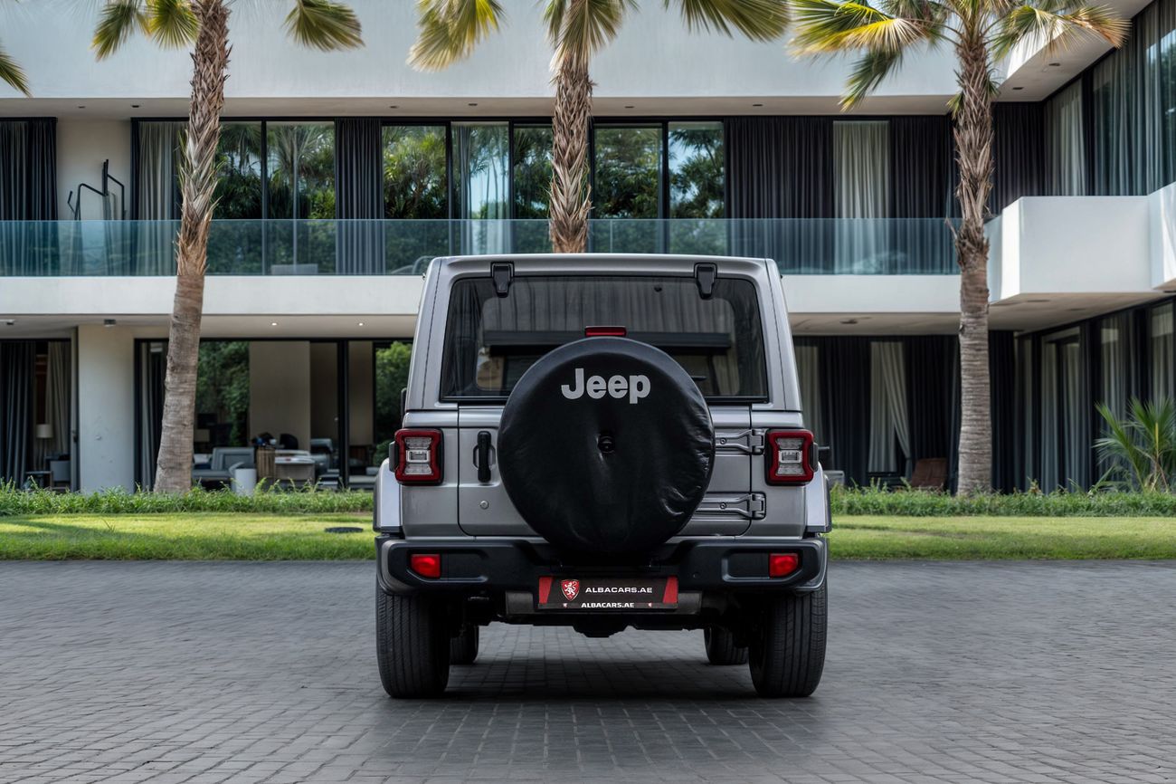 Jeep Wrangler Wrangler Sahara | 2,350 P.M | 0% Downpayment | Service History! | Ramadan Offer!