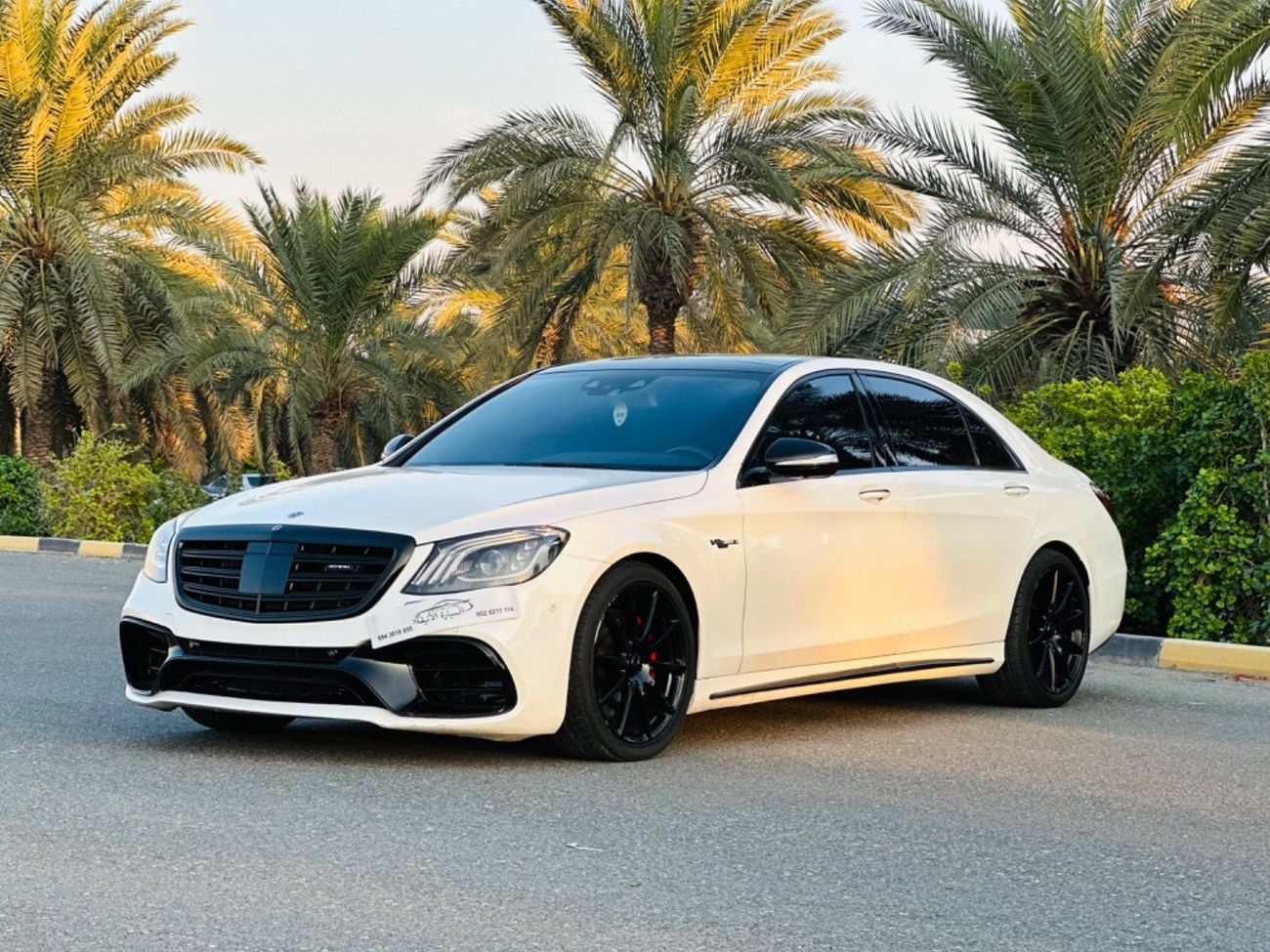 Mercedes-Benz S 500 AMG MERCEDES S500 MODEL 2015 GCC SPACE KIT 63