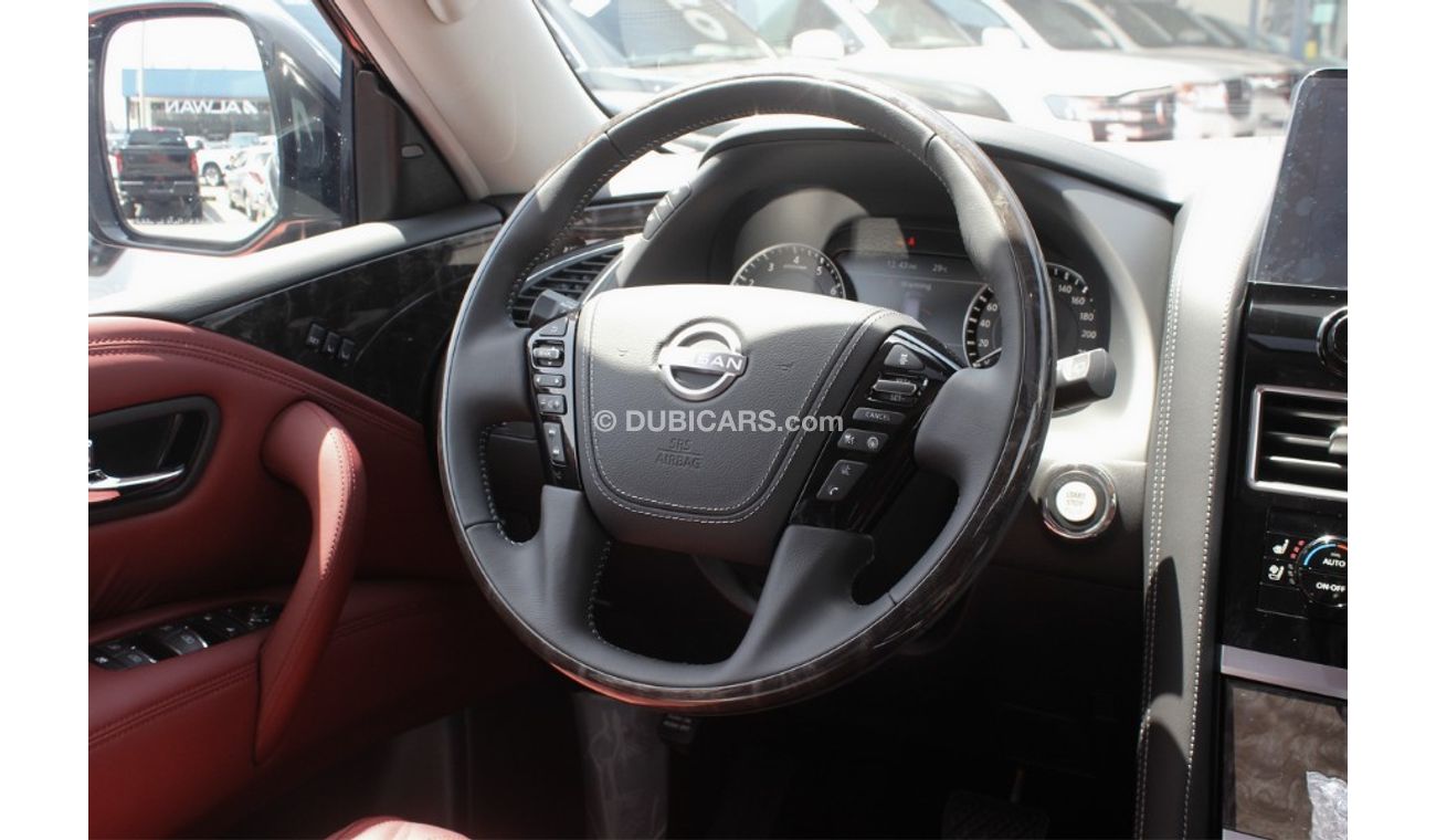 نيسان باترول (2023) V8 LE PLATINUM, GCC, UNDER WARRANTY AND SERVICE FROM LOCAL DEALER (Inclusive VAT)