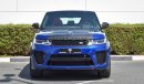 Land Rover Range Rover Sport SVR 5.0 V8 | Super Charged | 2022 | Original Carbon Fiber Edition