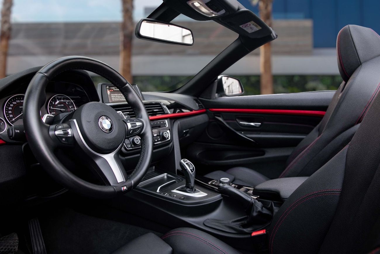 بي أم دبليو 420i سبورت لاين Convertible M-Kit | 1,762 P.M  | 0% Downpayment | Excellent Condition!