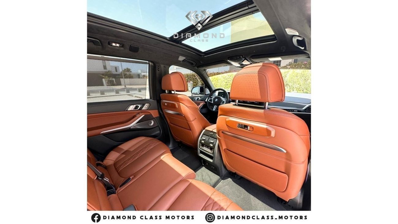 بي أم دبليو X7 بي أم دبليو X7 خليحي M60I  تحت الضمان وعقد صيانه ،كامل المواصفات