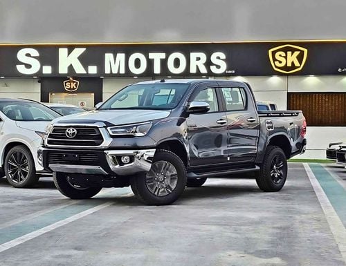 Toyota Hilux SGLX SR5 WIDE BODY / DOUBLE CABIN / 2.4L DIESEL A/T 4WD / BLIND SPOT / OVER FENDER / DIFF LOCK (CODE#HDAH