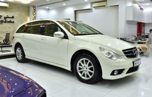Mercedes-Benz R 350 EXCELLENT DEAL for our Mercedes Benz R350 ( 2009 Model ) in White Color GCC Specs