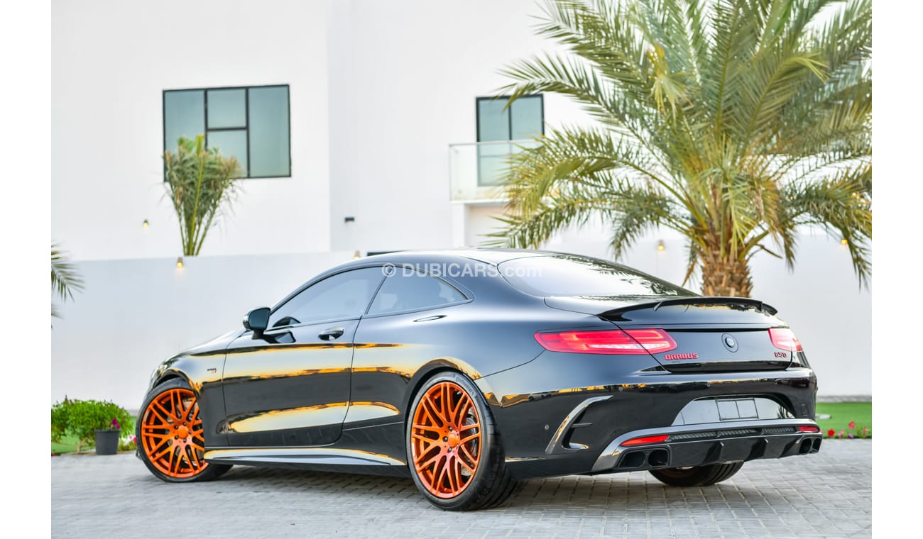 Mercedes-Benz S 63 AMG Coupe Brabus B850 V8 6.0 Biturbo - AED 10,947 Per Month!