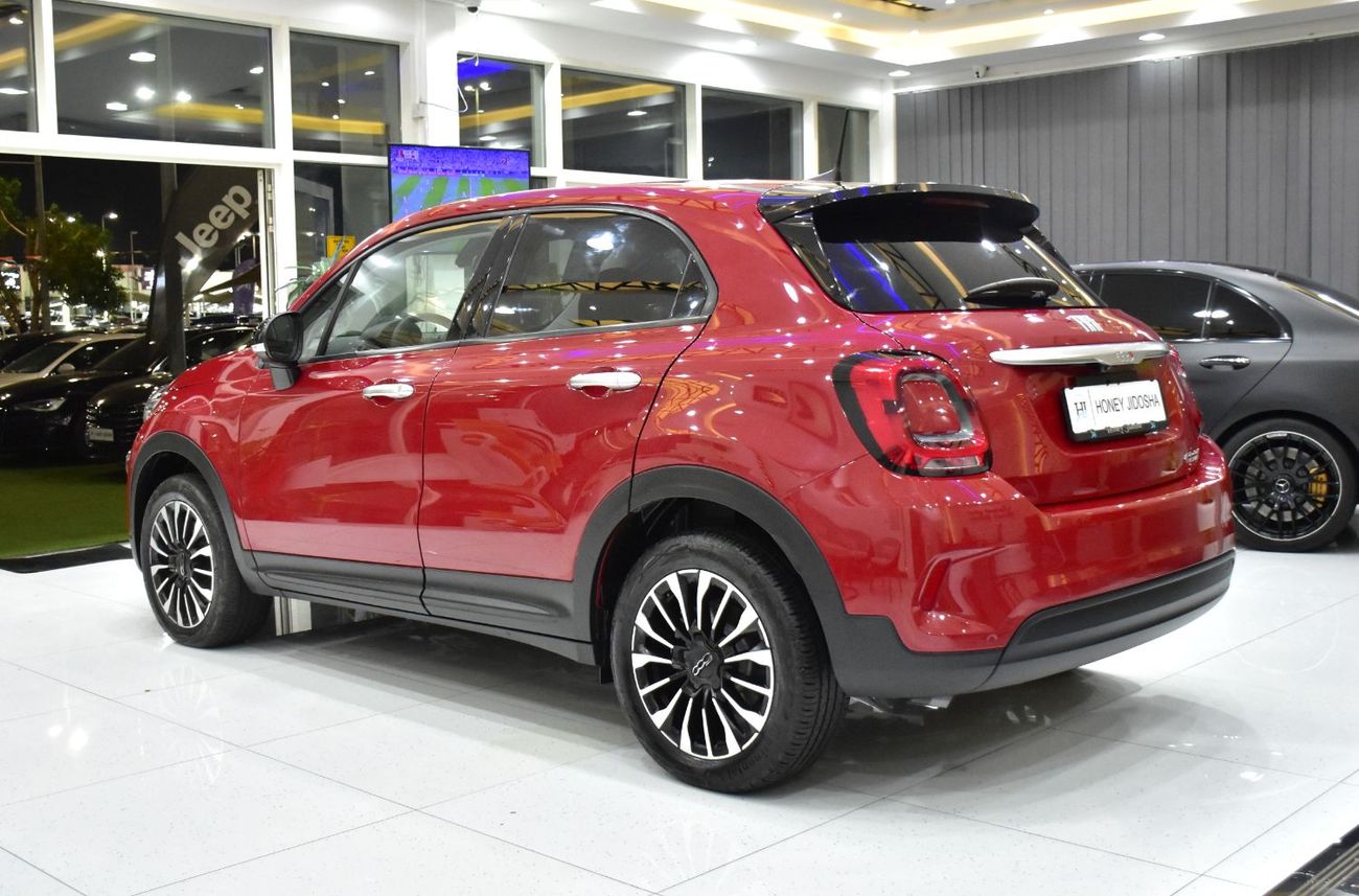 Fiat 500X EXCELLENT DEAL for our Fiat 500x ( 2023 Model ) in Red Color GCC Specs