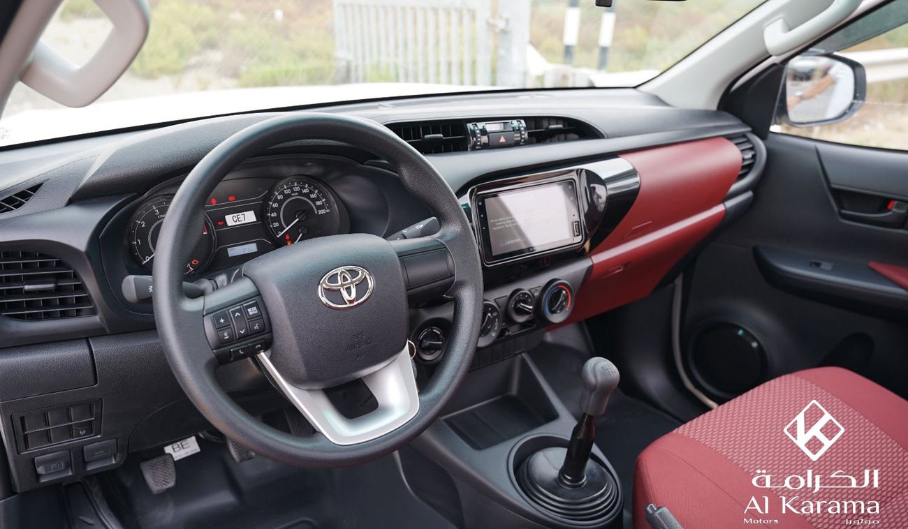 Toyota Hilux 2.4L DLX-G 4x4 SC I Manual Trans. I GCC I 4 Cylinder