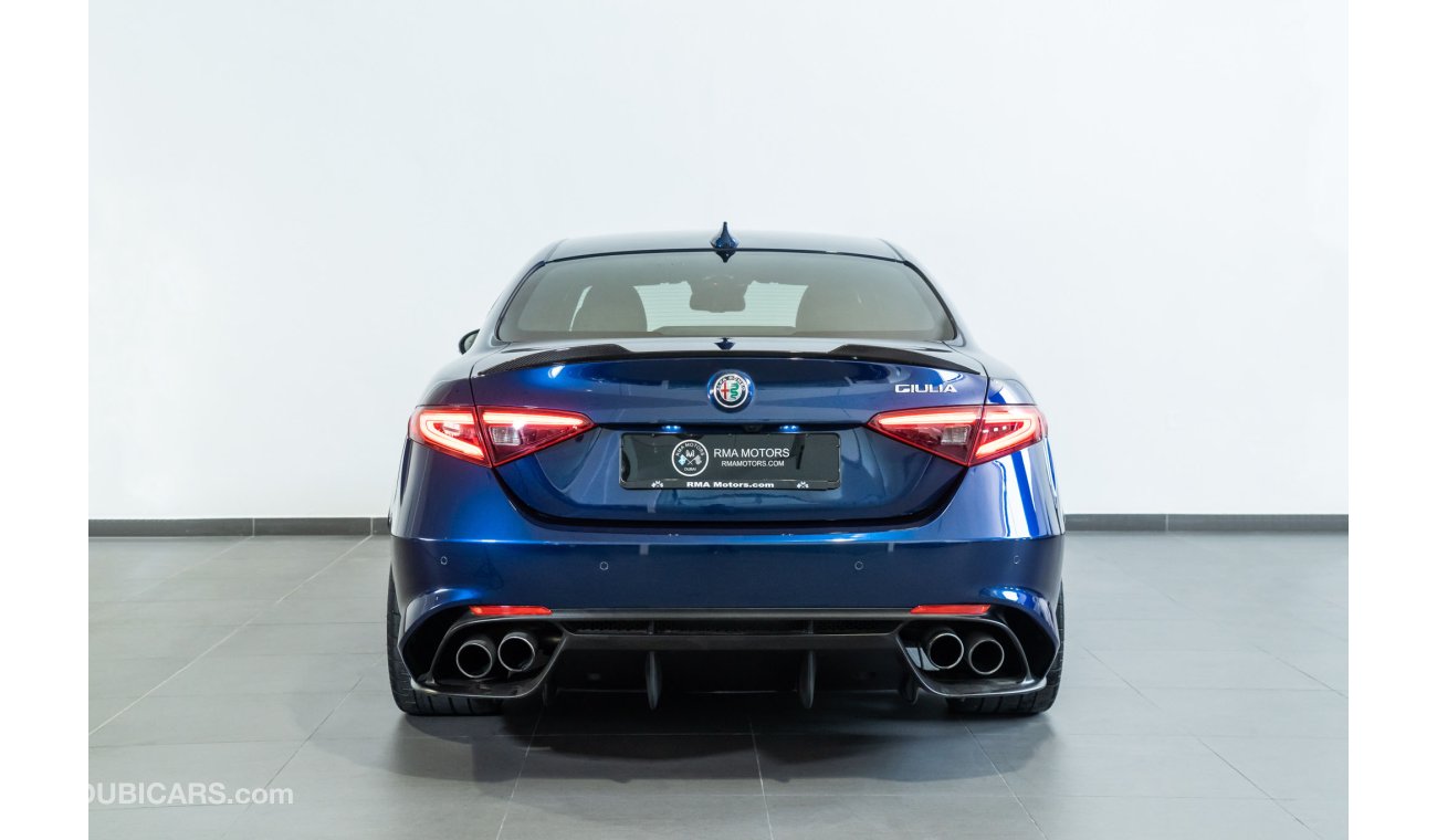 Alfa Romeo Giulia 2019 Alfa Romeo Giulia Quadrifoglio / 510 hp / 5 Yrs. 120k kms Warranty & Service Pack