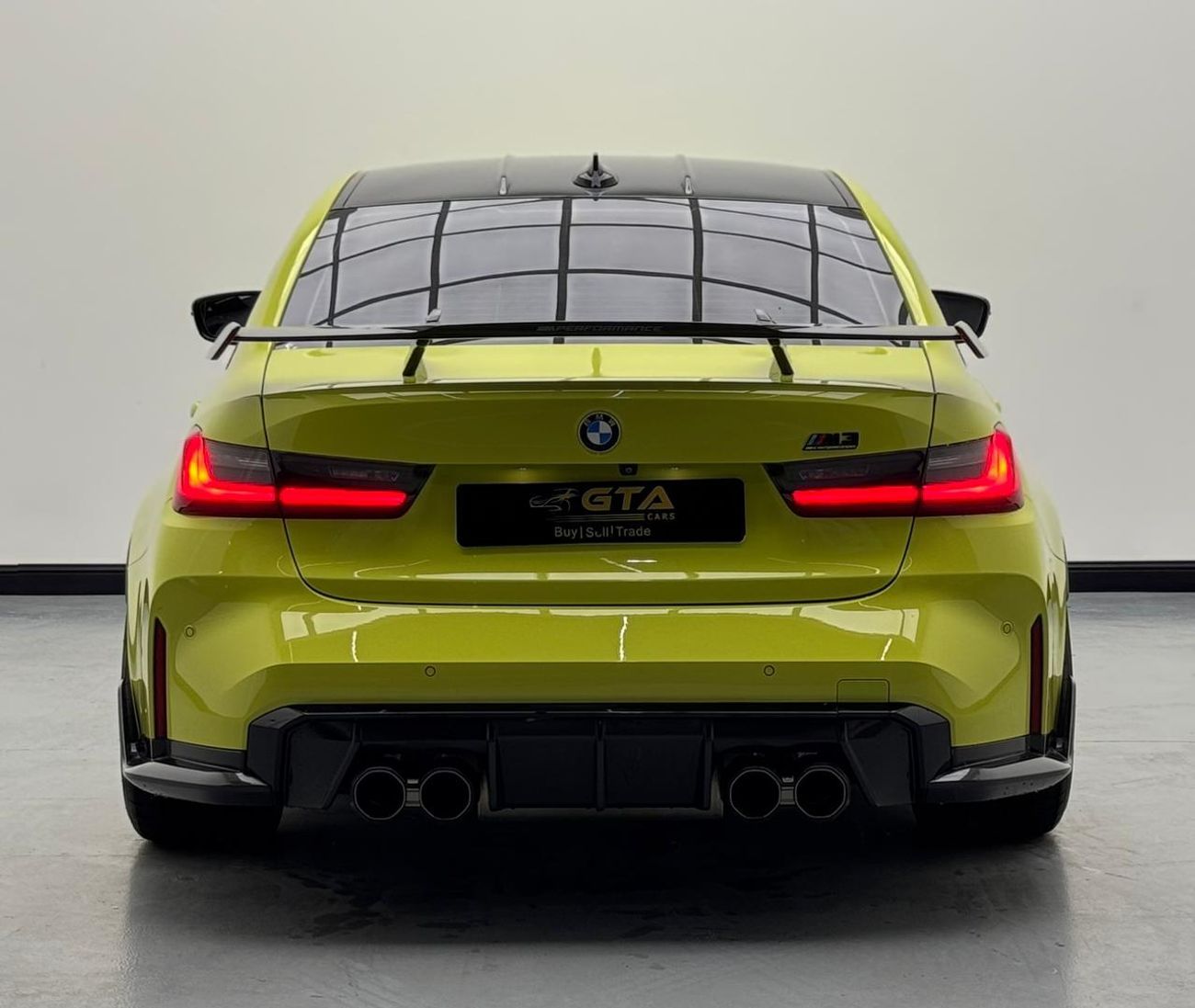 BMW M3 Competition 3.0L 2021 BMW M3 Competition, 1 Year Warranty, BMW Service History, GCC