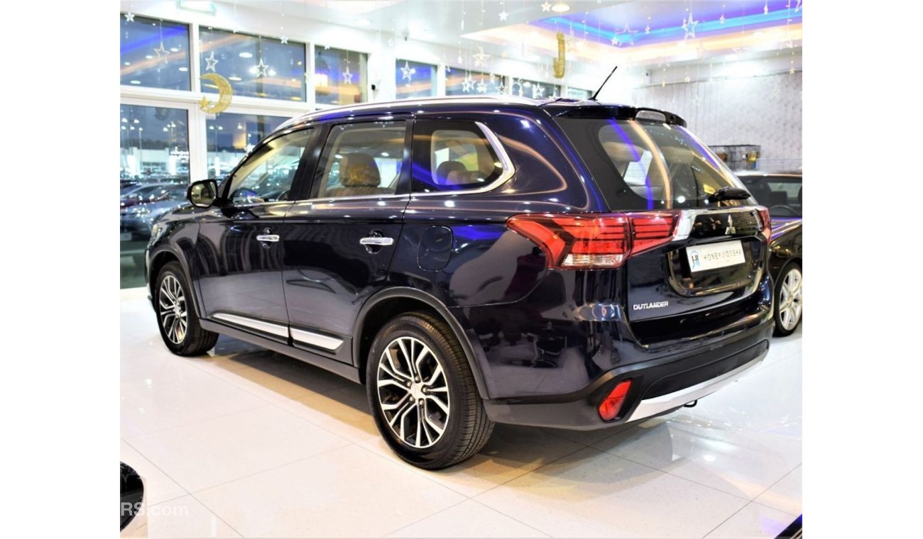 Mitsubishi Outlander AMAZING Mitsubishi Outlander 4WD 2016 Model!! in Dark Blue Color! GCC Specs