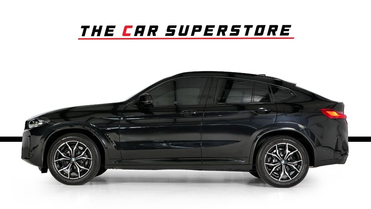 BMW X4 XDRIVE 30I M SPORT GCC-1 Owner-Very Low Mileage-AGMC Warranty & Service Package Until March 2028