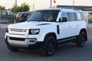 لاند روفر ديفندر 2021Model 2.0 petrol Engine full option tap of the range colour white Transmission Automatic Interio