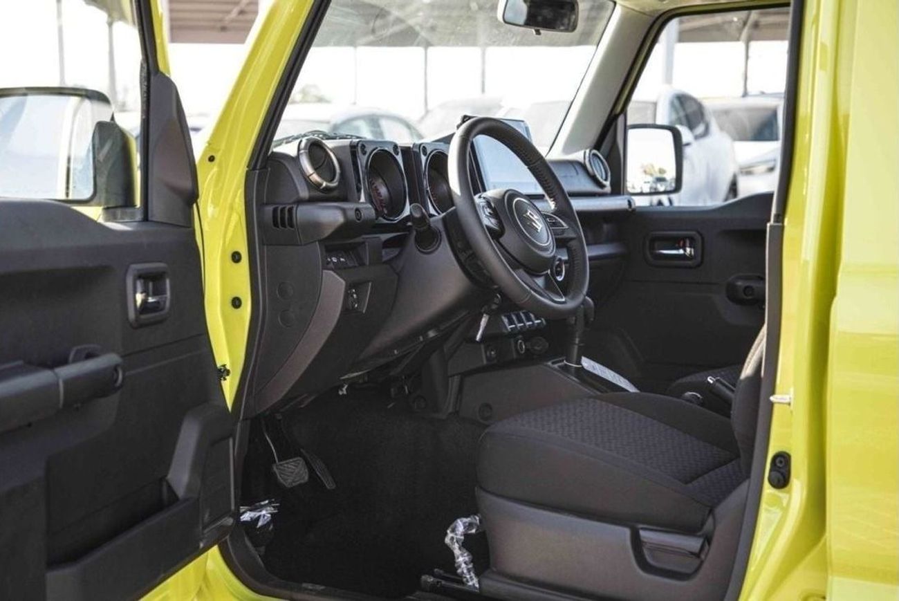 Suzuki Jimny 2024 Suzuki Jimny 1.5 GLX - Kinetic Yellow + Black inside Black | Export Only