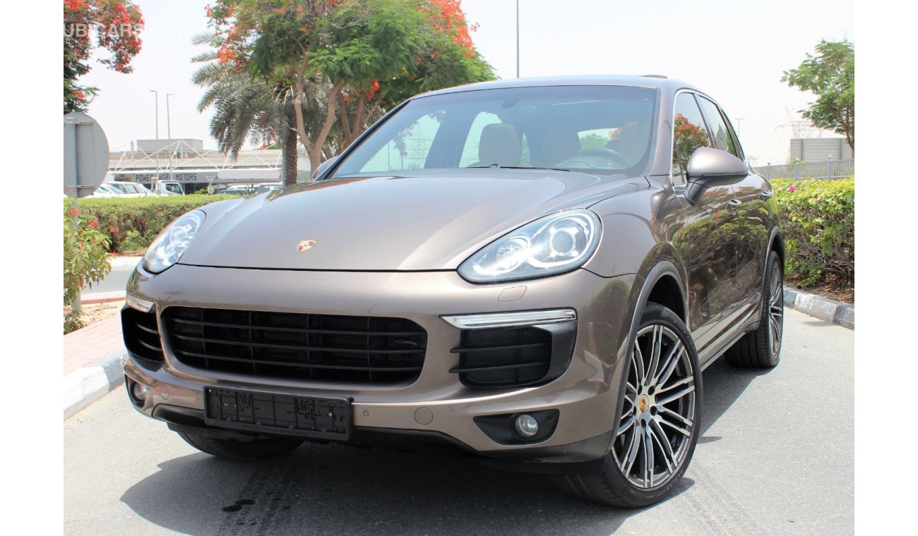 Porsche Cayenne S 2016/  V6/ 3.6/ GCC/ TOP OPTION/ 1 YEAR WARRANTY+FREE SERVICE CONTCRACT