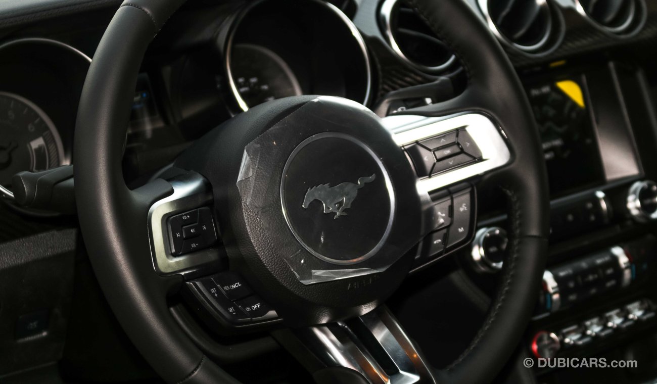 Ford Mustang GT Premium+, 5.0 V8 GCC, Manual Transmission, 0km w/3Yrs or 100K km WRNTY, 60K km Service @ Al Tayer