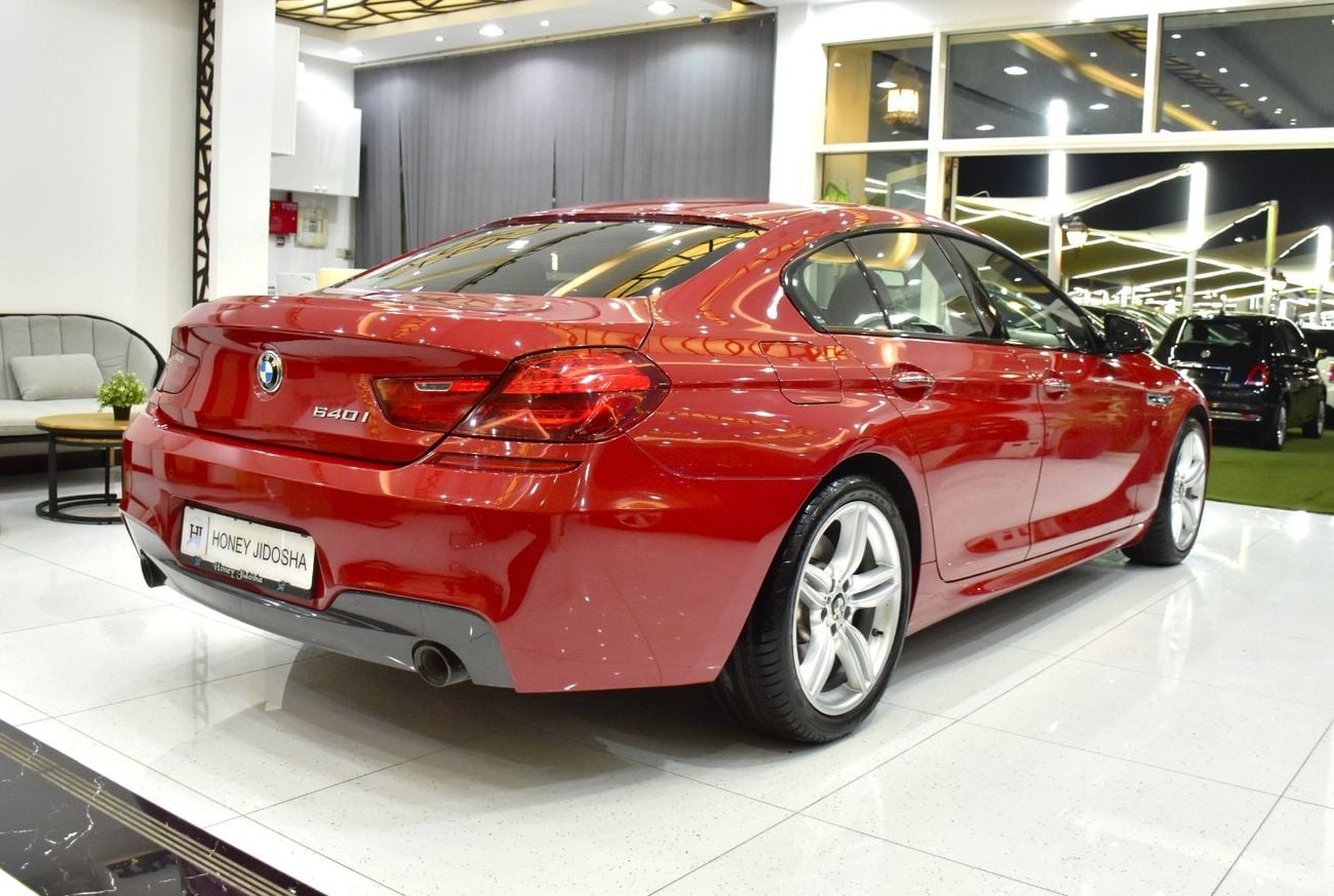 بي أم دبليو 640i EXCELLENT DEAL for our BMW 640i GranCoupe M-Kit ( 2016 Model ) in Red Color GCC Specs