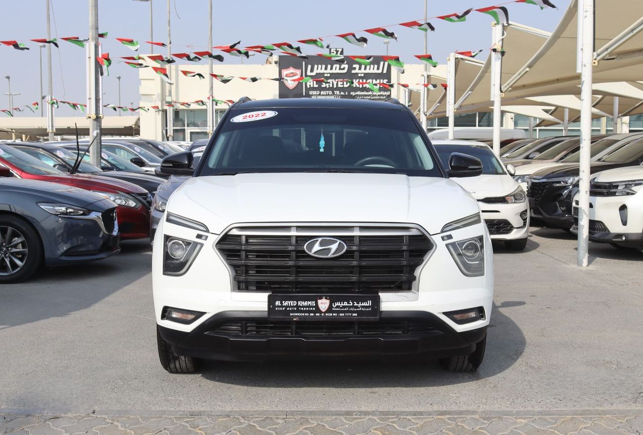 Hyundai Creta Mid 1.6L Hyundai Creta -GCC - 2022- Accident-Free- 1.5L - Black Roof - Excellent Condition