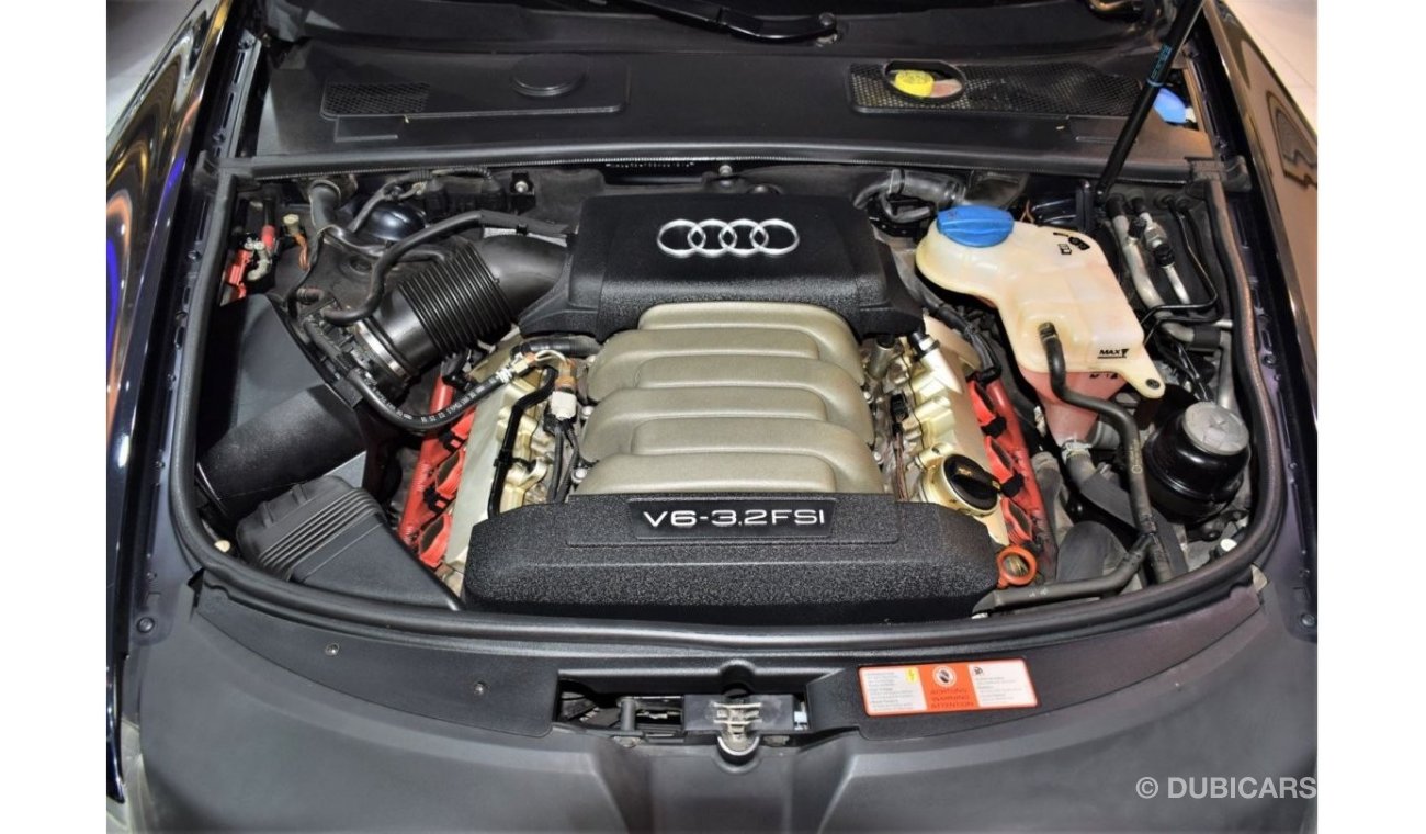 Audi A6 EXCELLENT DEAL for our Audi A6 3.2 S-Line 2009 Model!! in Dark Blue Color! GCC Specs