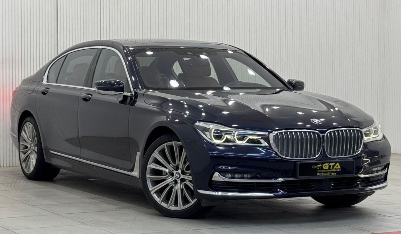 بي أم دبليو 740Li Std 3.0L 2016 BMW 740Li, Full BMW Service History, Fully Loaded, Very Low Kms, GCC