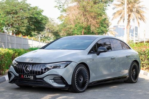 مرسيدس بنز EQE 43 2023 Mercedes-AMG EQE 43 4MATIC — 15,000 km only Fully electric luxury-performance sedan. Dual-motor