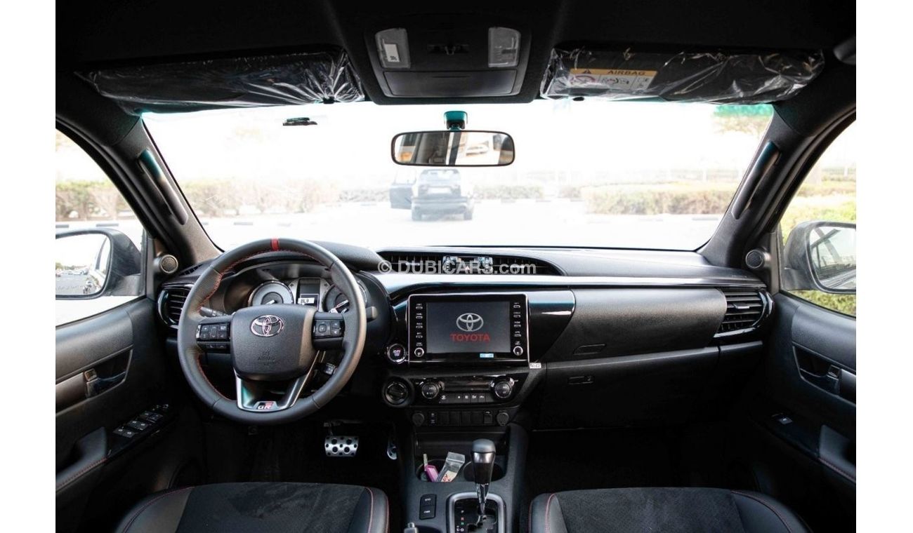 تويوتا هيلوكس 2023 Toyota Hilux 4x4 DC 2.8L GR Sport Diesel AT - Black inside Black