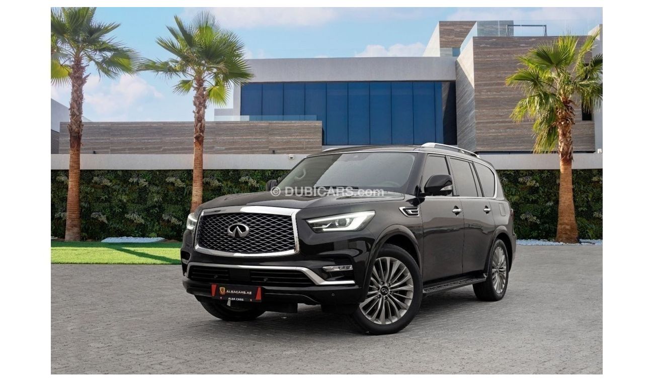 Infiniti QX80 | 3,701 P.M  | 0% Downpayment | Infiniti Warranty and Full Service History!