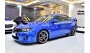 Subaru Impreza WRX EXCELLENT DEAL for our Subaru WRX STi AWD ( 2011 Model ) in Blue Color GCC Specs